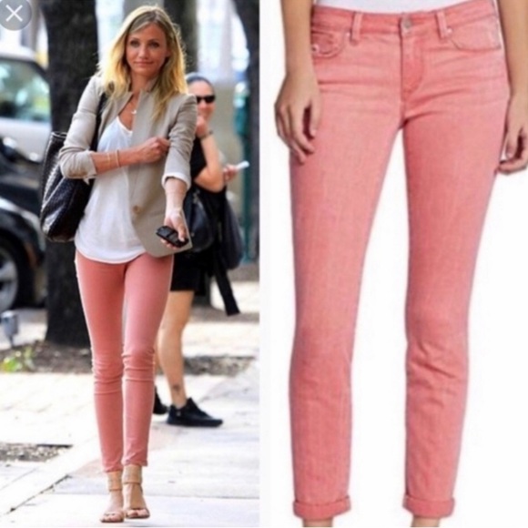 2/$15 Jessica Simpson - Coral Rolled Crop Skinny Jeans - Picture 1 of 11